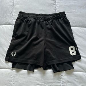 ASRV Black Mesh Shorts size Small DSG 0620